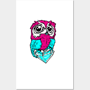 Owls, eagle owl | design Posters and Art